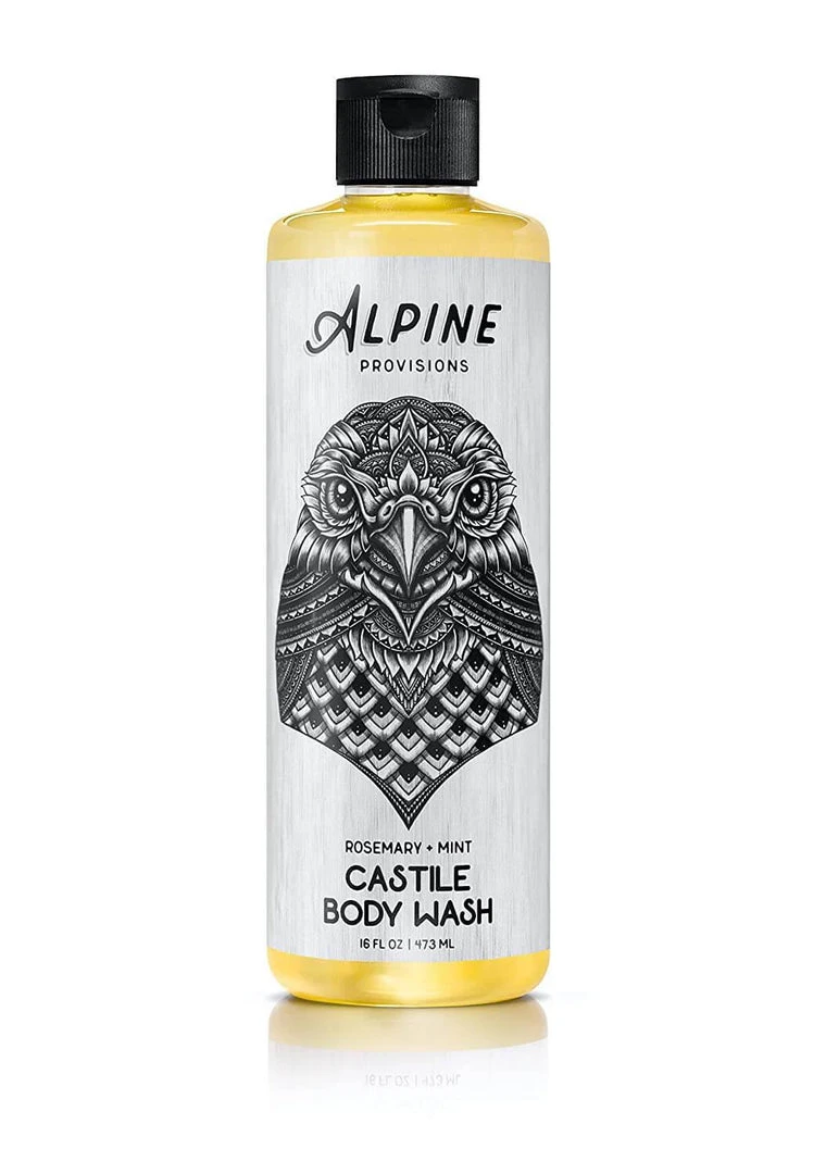 Alpine Provisions, Organic Castile Body Wash, Rosemary + Mint, Biodegradable, Vegan, 16oz Soaps & Lotions 3 Alpine Provisions, Organic Castile Body Wash, Rosemary + Mint, Biodegradable, Vegan, 16oz Soaps & Lotions