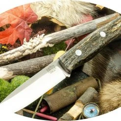 BARK RIVER KNIVES Bark River Aurora Knife CPM 3V Green Jutewood (USA)