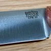 BARK RIVER KNIVES Bark River Mini-Aurora CPM 3V Knife Red & Natural #3 Elder Burl (USA)