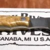 BARK RIVER KNIVES Bark River Mini Canadian CPM 3V Knife Natural Elder Burl #1 (USA) 1 BARK RIVER KNIVES Bark River Mini Canadian CPM 3V Knife Natural Elder Burl #1 (USA)