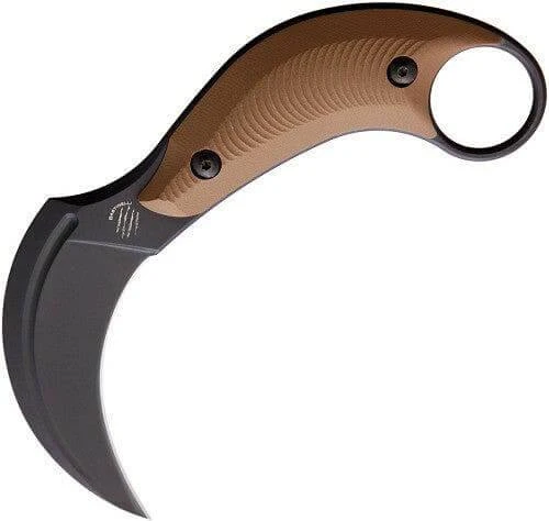 BASTINELLI CREATIONS Bastinelli BAK Karambit Fixed Blade Knife 3.25 (Coyote) 3 BASTINELLI CREATIONS Bastinelli BAK Karambit Fixed Blade Knife 3.25 (Coyote)