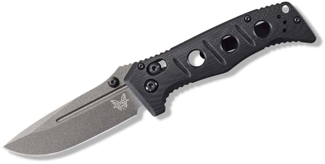 Benchmade 273GY-1 Mini Adamas Folding Knife 3.25" CruWear 3 Benchmade 273GY-1 Mini Adamas Folding Knife 3.25" CruWear