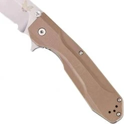 Benchmade 928 Osborne Proxy - Titanium / Tan G-10