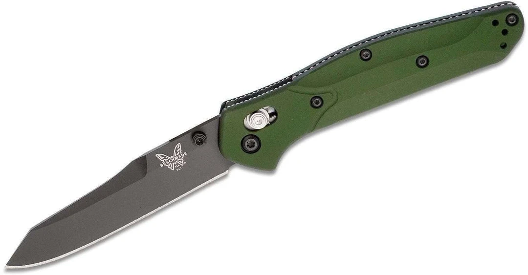 Benchmade 940 Osborne Knife Green (3.4" Black) 940BK 3 Benchmade 940 Osborne Knife Green (3.4" Black) 940BK