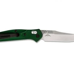 Benchmade 945 Mini Osborne Knife Plain / Reverse Tanto / Green (USA)