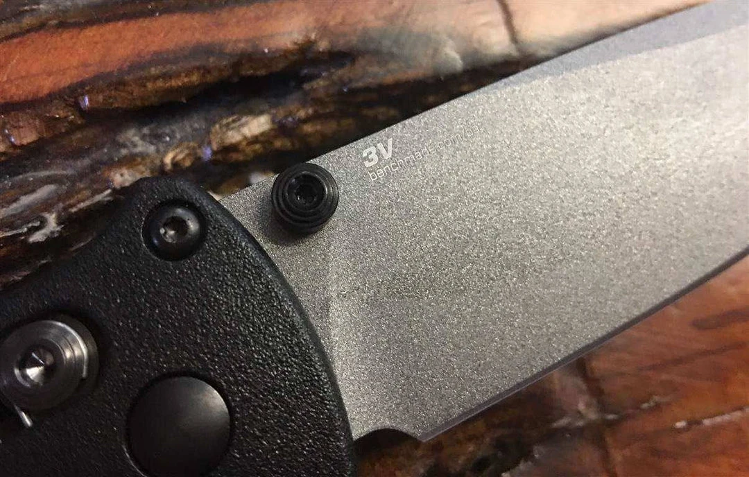 Benchmade Bailout Knife Black Grivory (3.38" Gray) 537GY 4 Benchmade Bailout Knife Black Grivory (3.38" Gray) 537GY