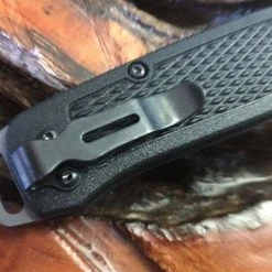 Benchmade Bailout Knife Black Grivory (3.38" Gray) 537GY 10 Benchmade Bailout Knife Black Grivory (3.38