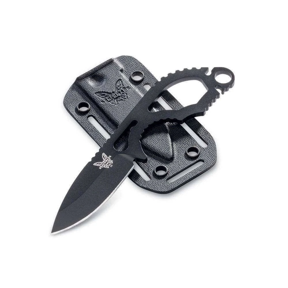 Benchmade Follow-Up Fixed Blade Black (2.6") 101BK 4 Benchmade Follow-Up Fixed Blade Black (2.6") 101BK