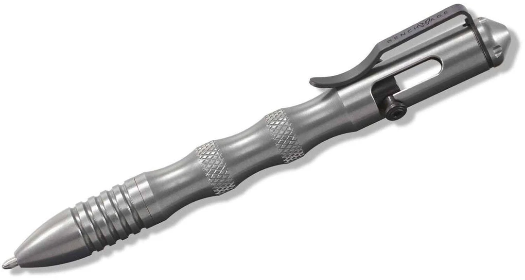 Benchmade Longhand Tactical Pen, Brushed Stainless 4.62" 4 Benchmade Longhand Tactical Pen, Brushed Stainless 4.62"