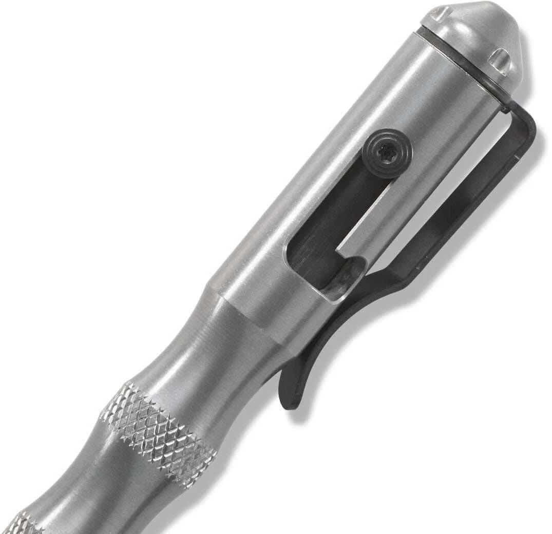 Benchmade Longhand Tactical Pen, Brushed Stainless 4.62" 7 Benchmade Longhand Tactical Pen, Brushed Stainless 4.62"