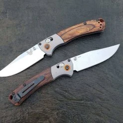 Benchmade Mini Crooked River Knife Dymondwood (3.4") 15085-2 8 Benchmade Mini Crooked River Knife Dymondwood (3.4