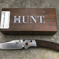 Benchmade Mini Crooked River Knife Dymondwood (3.4") 15085-2 9 Benchmade Mini Crooked River Knife Dymondwood (3.4