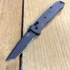 Benchmade Semi-Custom Bailout Knife Titanium Handles (3.4" Gray)