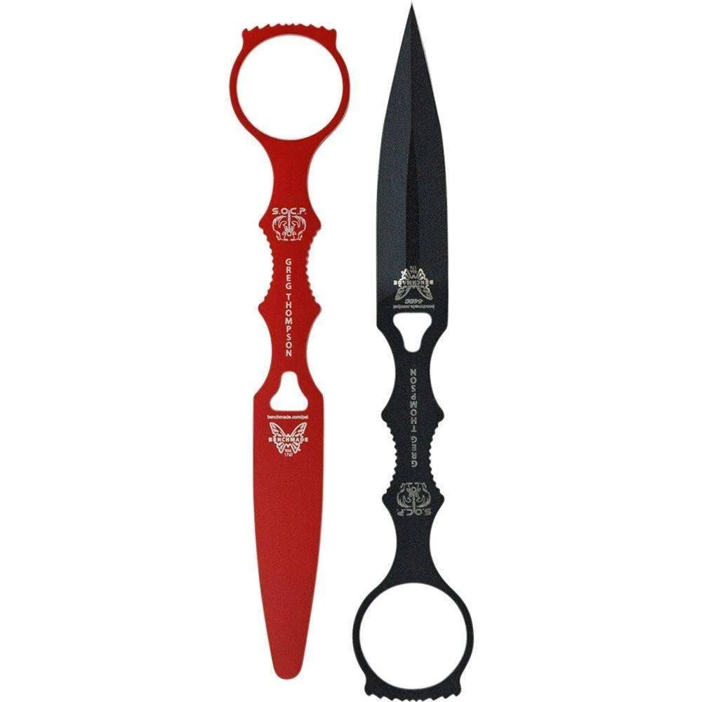 Benchmade SOCP 176BK-Combo Dagger Knife W/ Trainer (USA) 4 Benchmade SOCP 176BK-Combo Dagger Knife W/ Trainer (USA)