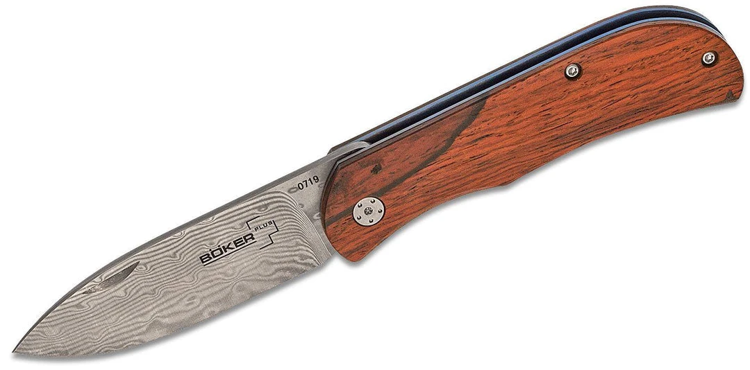 Boker 01BO223DAM Exskelibur II Folding Knife 2.75" Damascus 3 Boker 01BO223DAM Exskelibur II Folding Knife 2.75" Damascus