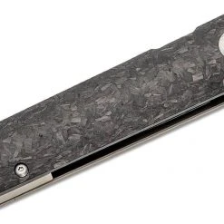Boker 01BO231 Lucas Burnley Kwaiken Compact Auto Knife (USA) D2 Marble Carbon