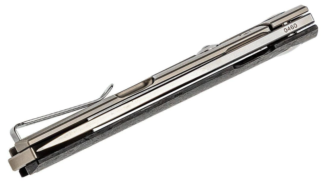 Boker 01BO231 Lucas Burnley Kwaiken Compact Auto Knife (USA) D2 Marble Carbon 6 Boker 01BO231 Lucas Burnley Kwaiken Compact Auto Knife (USA) D2 Marble Carbon