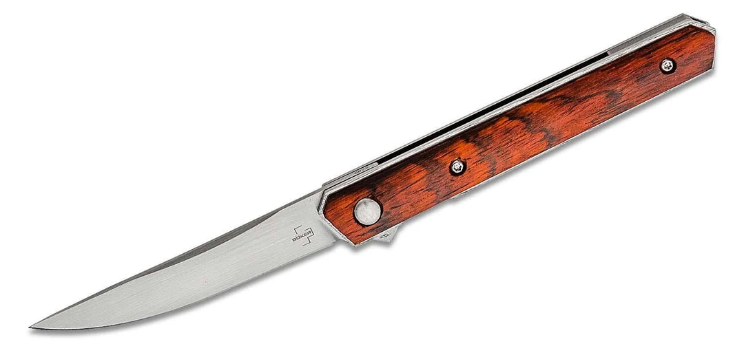 Boker 01BO325 Burnley Kwaiken Air Mini Flipper Knife 3.07" Cocobolo 3 Boker 01BO325 Burnley Kwaiken Air Mini Flipper Knife 3.07" Cocobolo