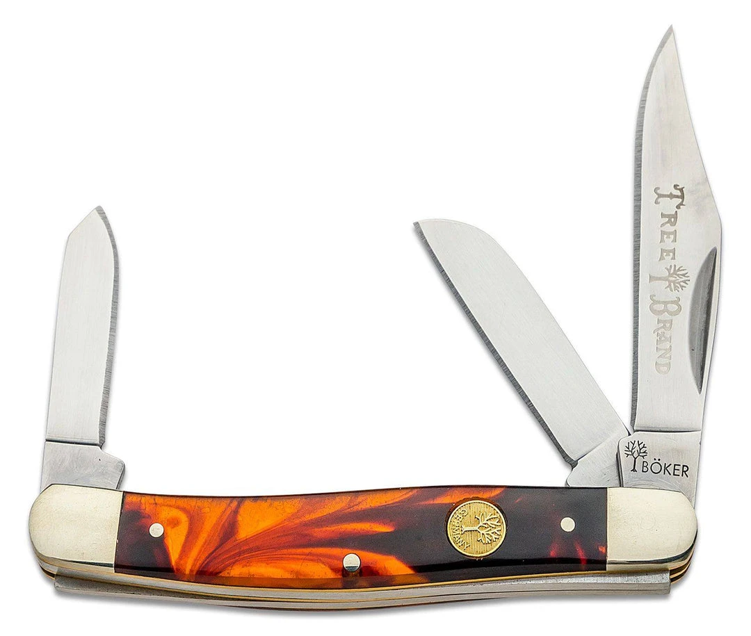 Boker 110726T Traditional Stockman Faux Tortoise Handles 4" 3 Boker 110726T Traditional Stockman Faux Tortoise Handles 4"