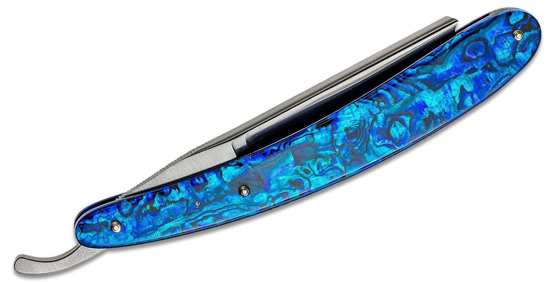 Boker 140557 Blue Shell Straight Razor 7/8" Carbon Steel 7 Boker 140557 Blue Shell Straight Razor 7/8" Carbon Steel