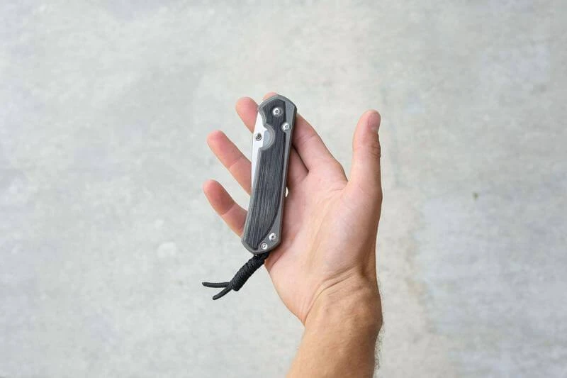 CHRIS REEVE KNIVES Chris Reeves Large Sebenza 31 Black Canvas Micarta 4 CHRIS REEVE KNIVES Chris Reeves Large Sebenza 31 Black Canvas Micarta