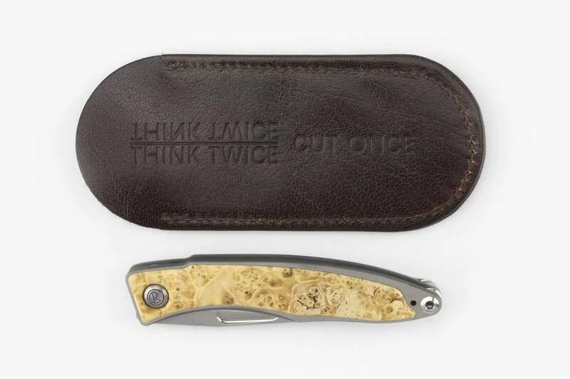 CHRIS REEVE KNIVES Chris Reeves Mnandi Inlay Box Elder 4 CHRIS REEVE KNIVES Chris Reeves Mnandi Inlay Box Elder