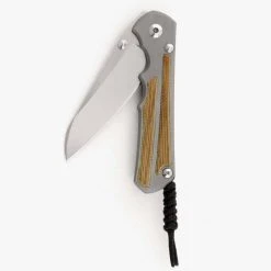 CHRIS REEVE KNIVES Chris Reeves Small Inkosi Natural Canvas Micarta 9 CHRIS REEVE KNIVES Chris Reeves Small Inkosi Natural Canvas Micarta