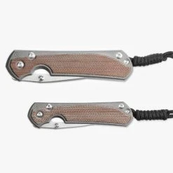 CHRIS REEVE KNIVES Chris Reeves Small Sebenza 31 Natural Canvas Micarta 17 CHRIS REEVE KNIVES Chris Reeves Small Sebenza 31 Natural Canvas Micarta