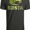 Costa Mossy Oak Coastal Mahi Short Sleeve T Shirt (Navy) Costa Sunglasses