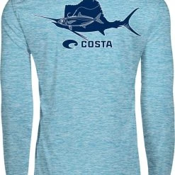 Costa Sunglasses Costa Tech Species Sailfish Performance Long Sleeve Shirt