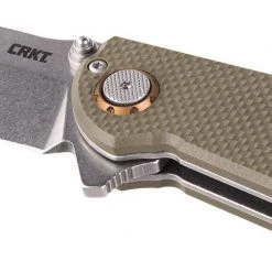CRKT 2471 Butte Deadbolt Lock Assisted Flipper Knife 3.36
