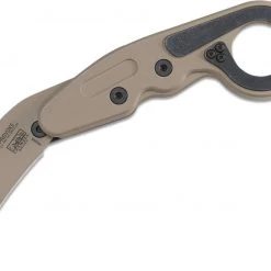 CRKT Kinematic Provoke Desert Sand Folding Karambit 2.41" D2s CRKT Knives