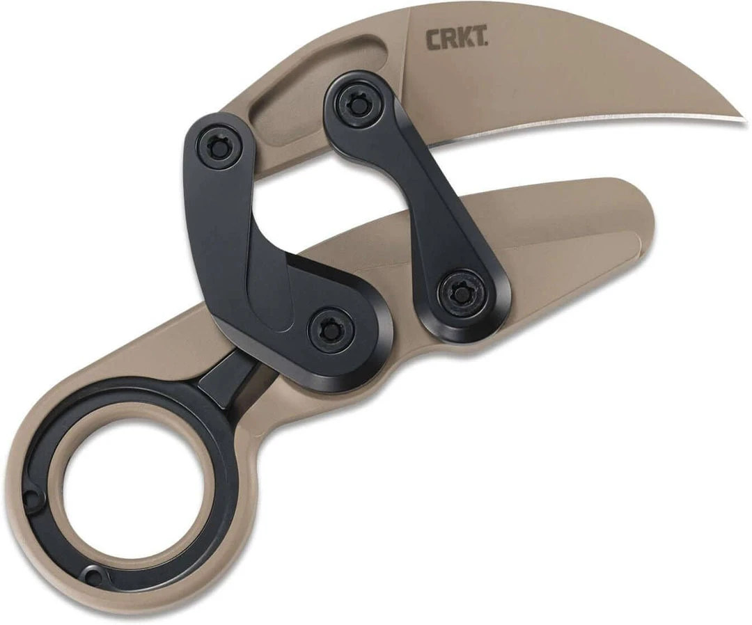 CRKT Kinematic Provoke Desert Sand Folding Karambit 2.41" D2s CRKT Knives 5 CRKT Kinematic Provoke Desert Sand Folding Karambit 2.41" D2s CRKT Knives