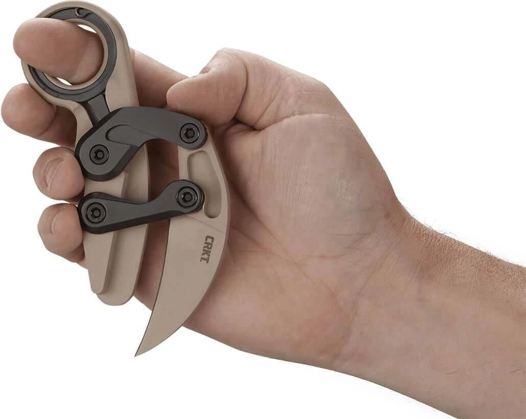 CRKT Kinematic Provoke Desert Sand Folding Karambit 2.41" D2s CRKT Knives 9 CRKT Kinematic Provoke Desert Sand Folding Karambit 2.41" D2s CRKT Knives