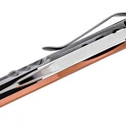 CRKT Pilar Frame Lock Knife Stainless Steel/Copper (2.4" Satin) 5311CU 10 CRKT Pilar Frame Lock Knife Stainless Steel/Copper (2.4