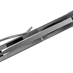 CURTISS CUSTOM KNIVES Curtiss F3 Medium Flipper Knife 3.25" CTS-XHP Slicer Blade, Standard Titanium Handles - F3 Medium SL/FL 10 CURTISS CUSTOM KNIVES Curtiss F3 Medium Flipper Knife 3.25