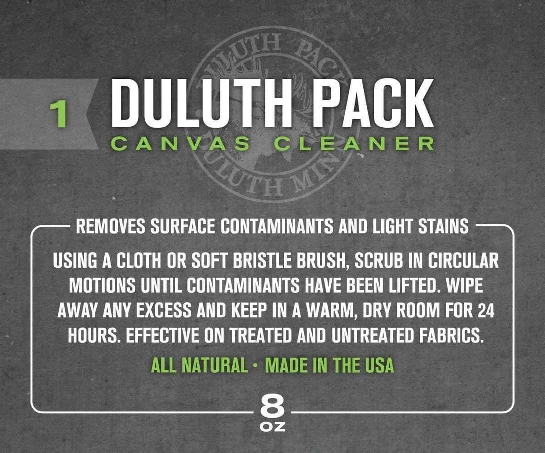 Duluth Canvas Cleaner 8oz (USA) 4 Duluth Canvas Cleaner 8oz (USA)