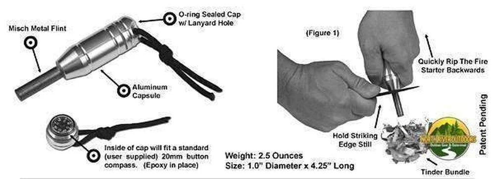 All Knife Brands ESEE FIRE-KIT 6 All Knife Brands ESEE FIRE-KIT