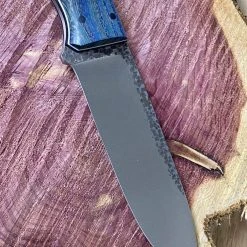 Fiddleback Forge Bushcrafter Sr. Knife W/ Curly Ash Handles