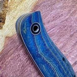 Fiddleback Forge Bushcrafter Sr. Knife W/ Curly Ash Handles