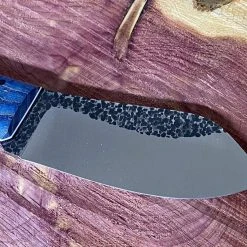 Fiddleback Forge Camp Muk Knife W/ Curly Ash Handles 12 Fiddleback Forge Camp Muk Knife W/ Curly Ash Handles