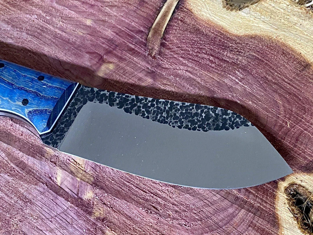 Fiddleback Forge Camp Muk Knife W/ Curly Ash Handles 6 Fiddleback Forge Camp Muk Knife W/ Curly Ash Handles