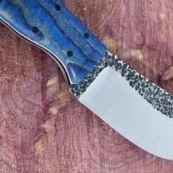 Fiddleback Forge Camp Muk Knife W/ Curly Ash Handles 15 Fiddleback Forge Camp Muk Knife W/ Curly Ash Handles