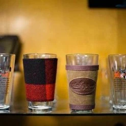 FROST RIVER TRADING Frost River Logo Pint Glass (USA) Canvas Packs