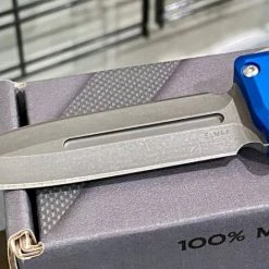 Guardian Tactical RECON-035 94531 Blue Auto Knife 3.3" Dagger Stonewash 10 Guardian Tactical RECON-035 94531 Blue Auto Knife 3.3