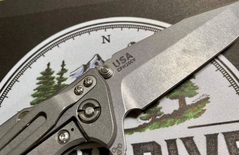 RICK HINDERER All Knife Brands Hinderer Eklipse Harpoon Spanto Knife Working Finish Blue/Translucent Green G10 3.5" 10 RICK HINDERER All Knife Brands Hinderer Eklipse Harpoon Spanto Knife Working Finish Blue/Translucent Green G10 3.5"