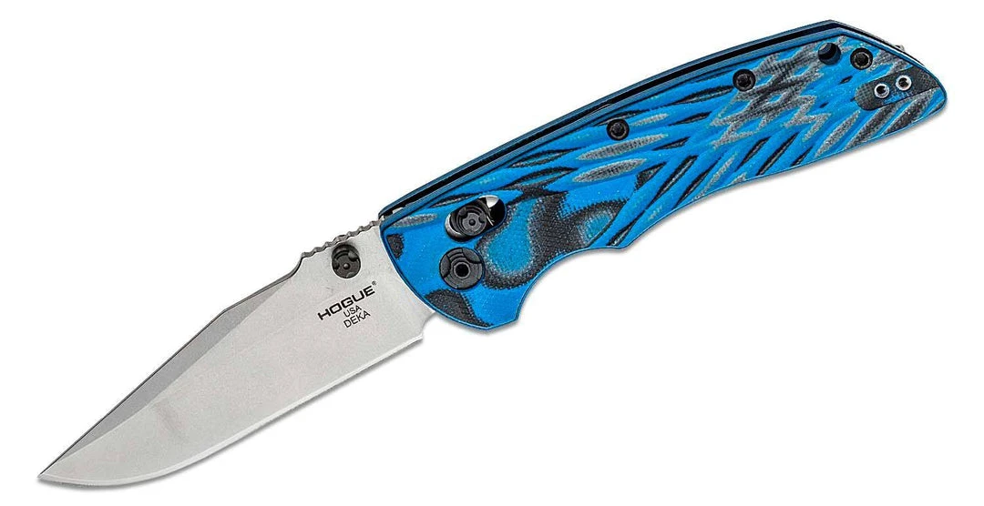 NORTH RIVER OUTDOORS Hogue Deka 24273 Lock Folding Knife 3.25" CPM-20CV Blade 3 NORTH RIVER OUTDOORS Hogue Deka 24273 Lock Folding Knife 3.25" CPM-20CV Blade
