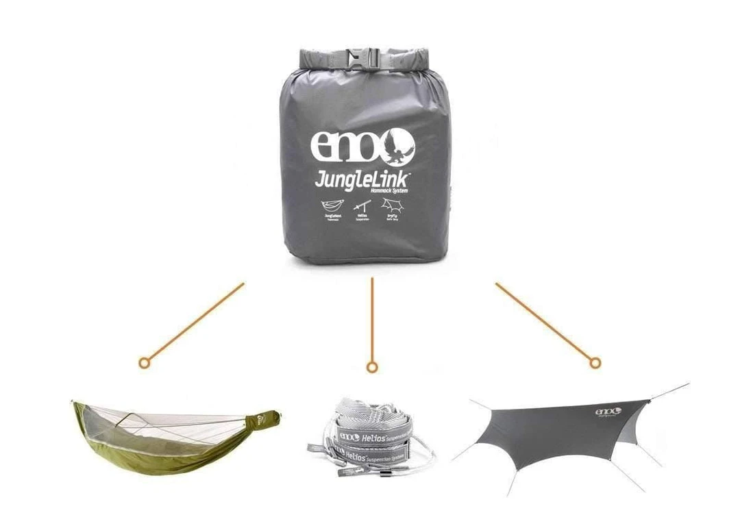ENO Junglelink Hammock Shelter System 4 ENO Junglelink Hammock Shelter System
