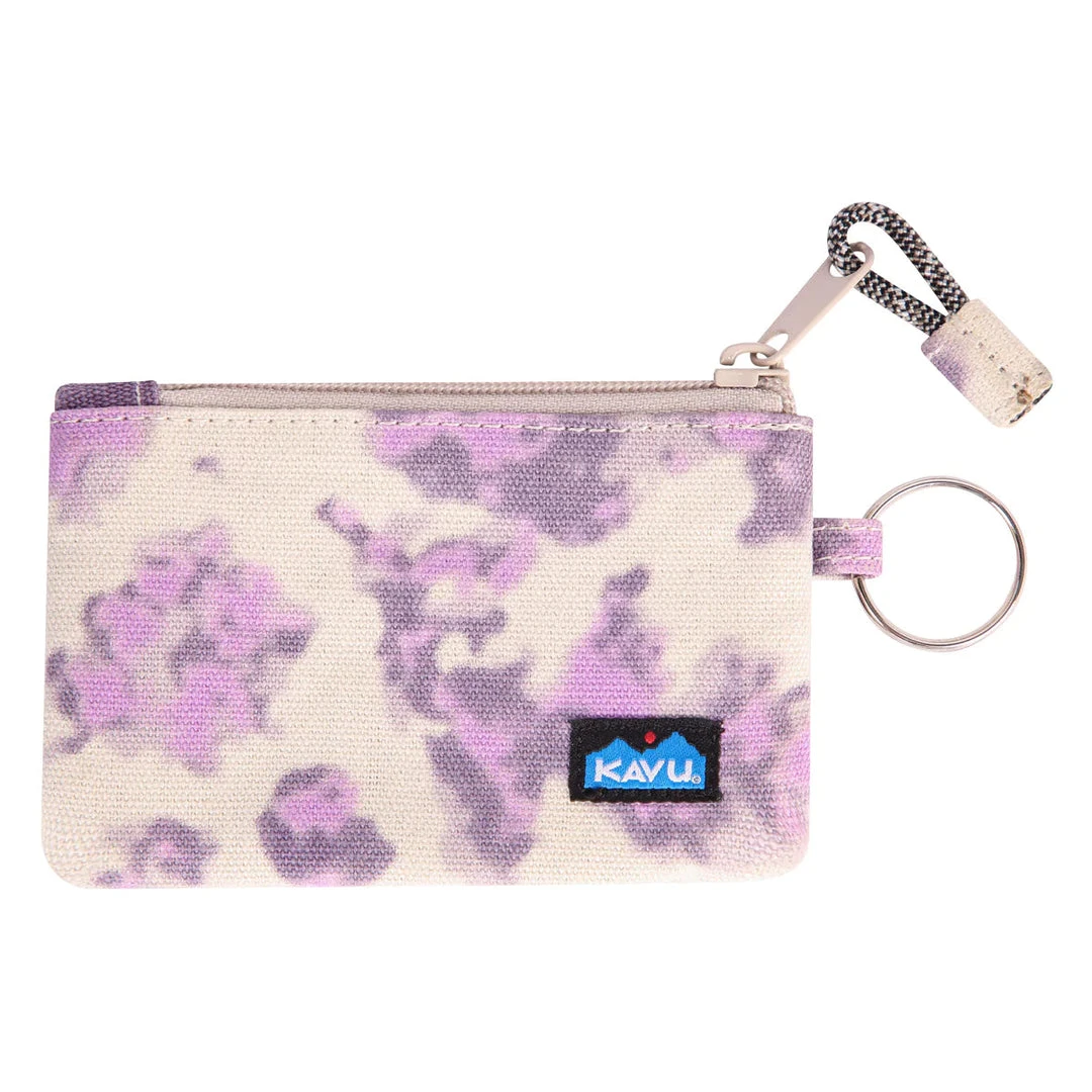 KAVU Stirling Double Sided Slim Cotton Canvas Zip Wallet 3 KAVU Stirling Double Sided Slim Cotton Canvas Zip Wallet