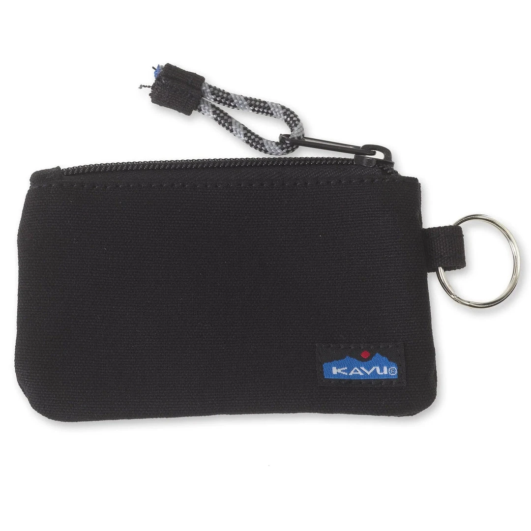 KAVU Stirling Double Sided Slim Cotton Canvas Zip Wallet 4 KAVU Stirling Double Sided Slim Cotton Canvas Zip Wallet